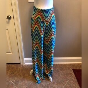 Palazzo’s Pants by New Direction Green Abstract Print Size Medium